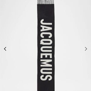 Jacquemus Monochrome Logo Scarf